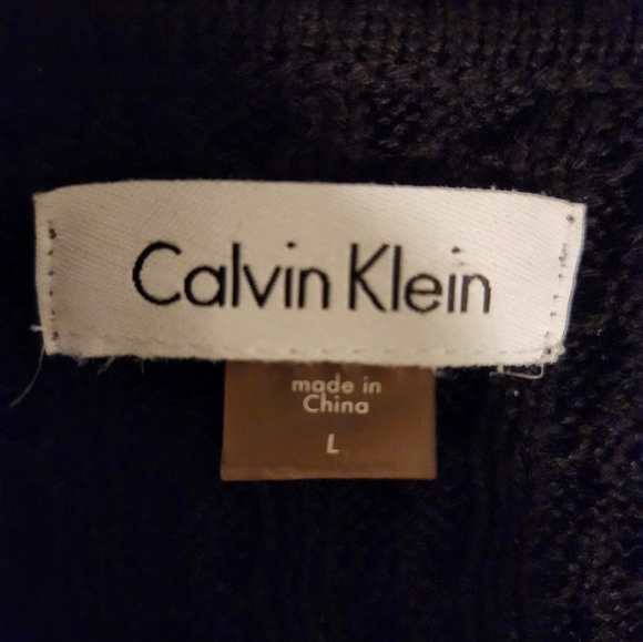 CableKnitSweaterDress Size L - Picture 6 of 6